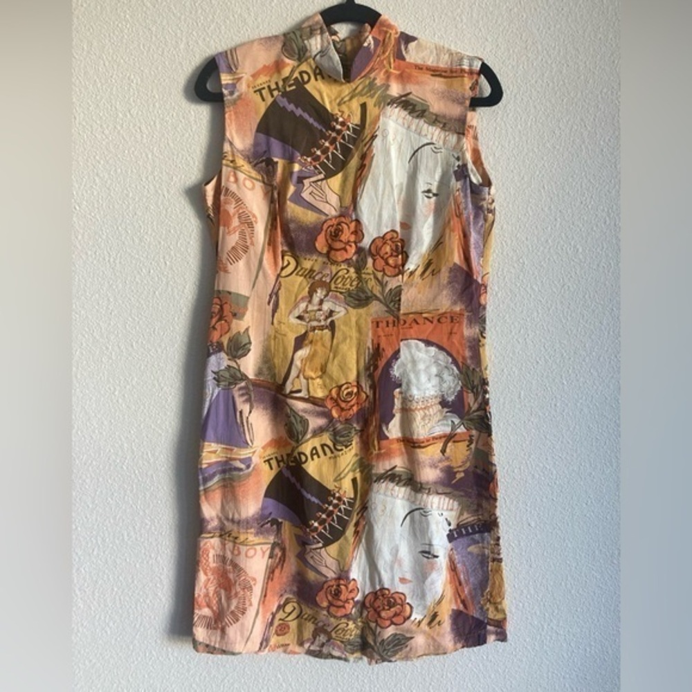 Vintage Graphic Print jams world Hawaiian dress